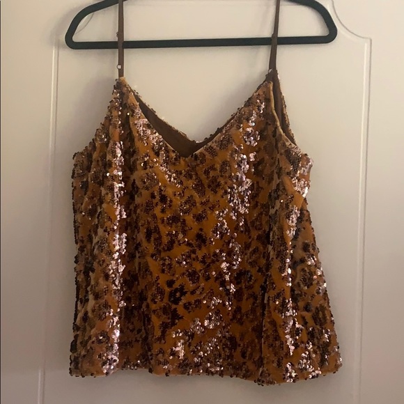 Anthropologie sequin top - Picture 4 of 7